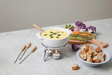Logo trade promotional item photo of: BOSKA Cheese Fondue Set Party - 750 ml