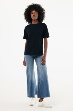 Logo trade advertising products image of: IQONIQ Nikko heavyweight recycled cotton t-shirt