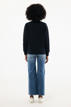 Logo trade promotional items picture of: IQONIQ Elgon recycled cotton quarter zip sweater