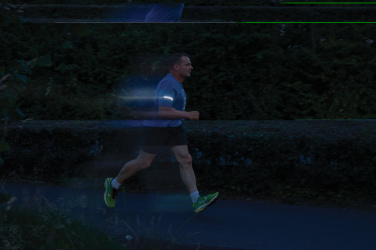 Logotrade advertising products photo of: Lumi Sprint RCS rplastic LED re-chargeable running light