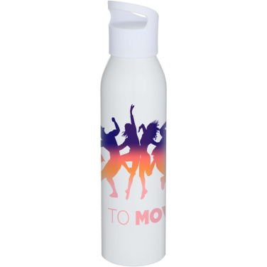 Logotrade promotional item picture of: Sky 650 ml RCS recycled single wall stainless steel water bottle