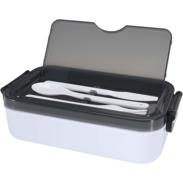 Logo trade promotional product photo of: Snappy lunch box and cutlery set