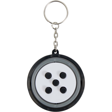 Logotrade promotional merchandise picture of: Spinx recycled plastic gyroscope fidget keychain