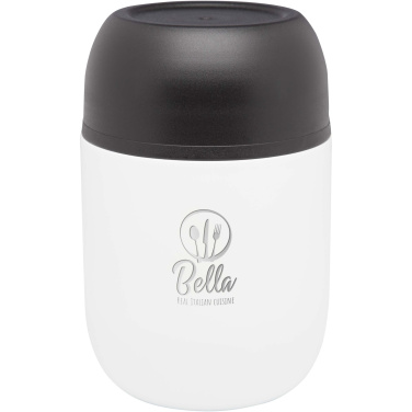 Logo trade promotional product photo of: Supo 480 ml double-walled recycled stainless steel lunch pot