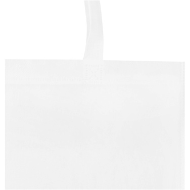 Logo trade business gifts image of: EcoSeal GRS recycled nonwoven convention tote bag 6L