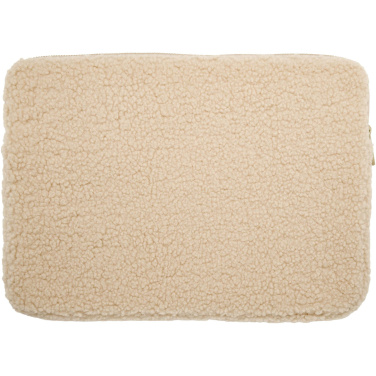 Logotrade promotional merchandise image of: Bear 13" GRS recycled sherpa laptop sleeve 2L