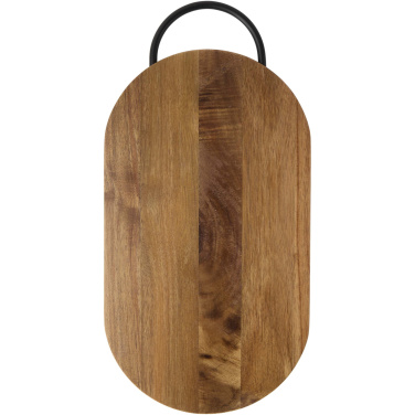 Logo trade promotional giveaways image of: Julienne acacia wood chopping board with handle