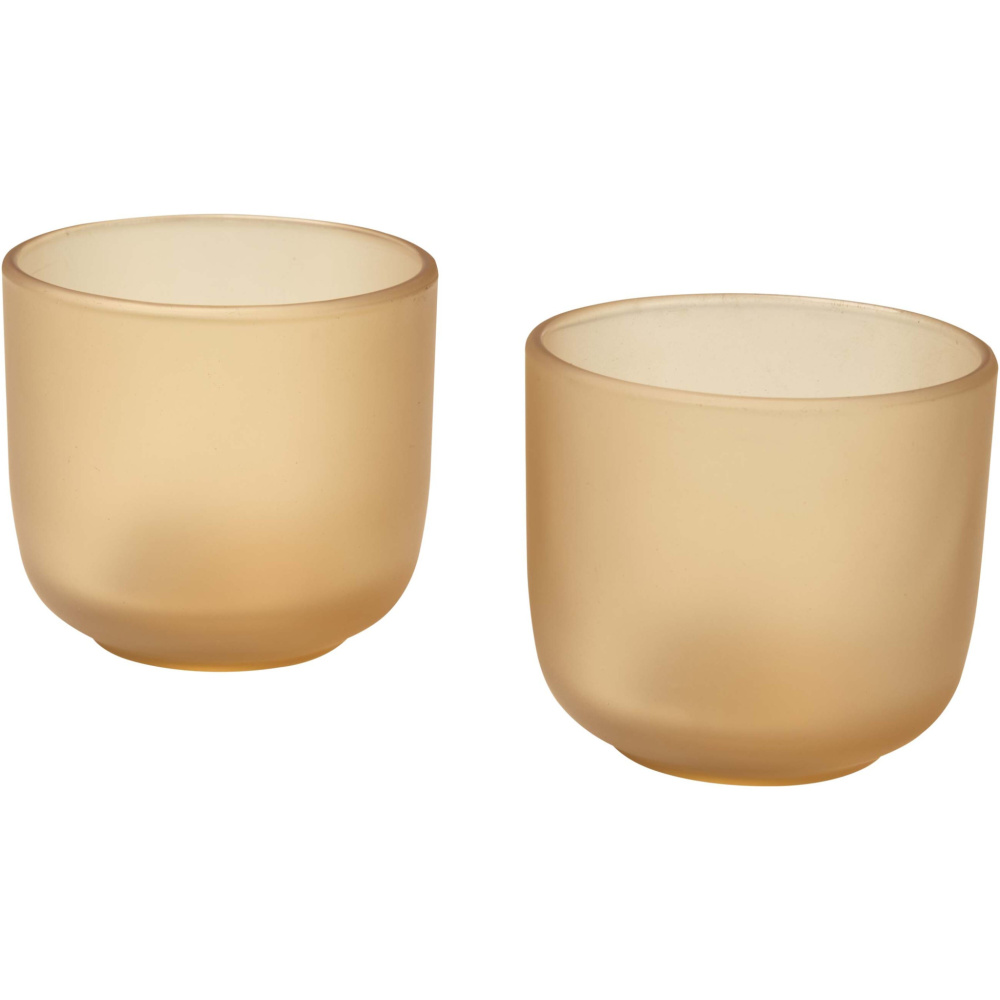 Logotrade promotional item picture of: Male 200 ml glass cups - set of 2