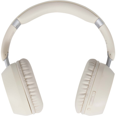 Logo trade promotional item photo of: Hoggar recycled plastic over-ear foldeable ANC and ENC headphones