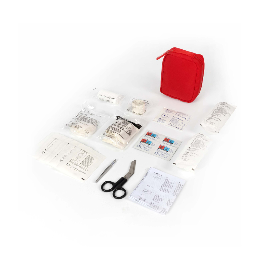 Logo trade business gifts image of: Essential 59-piece First Aid kit