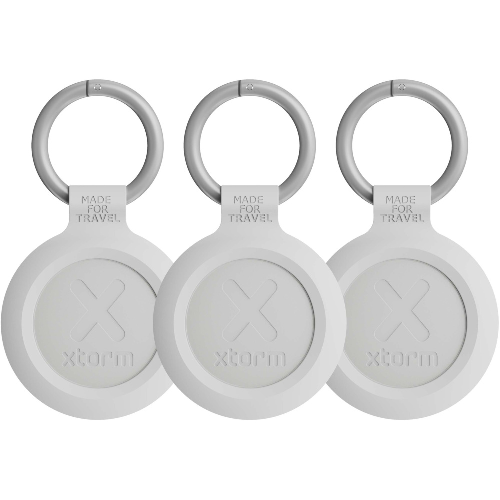 Logo trade advertising product photo of: Xtorm XTAG2A 3-pack water resistant travel tag