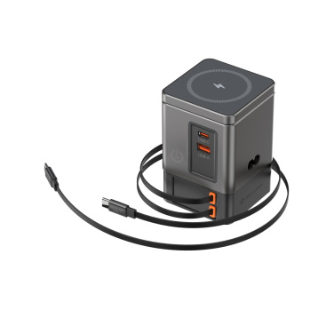 Logotrade business gift image of: Urban Vitamin Sacramento 105W GAN charger+retractable cables