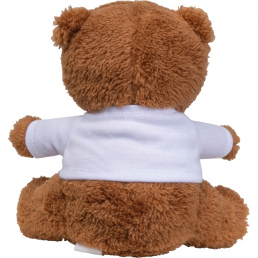 Logo trade promotional giveaways picture of: Plush teddy bear HELSINKI