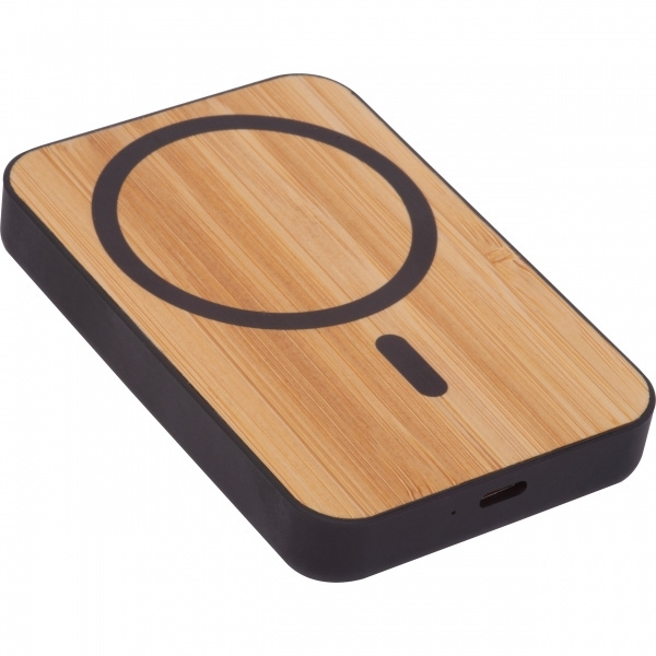 Logotrade advertising products photo of: Wireless power bank 5 000 mAh CAIRO