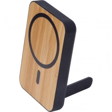 Logo trade promotional items image of: Wireless power bank 5 000 mAh CAIRO