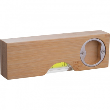 Logo trade promotional item photo of: Spirit Level with Bottle Opener FLORIDA