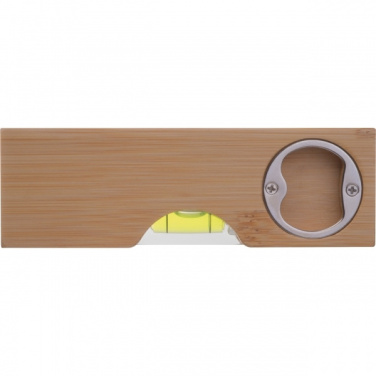Logo trade promotional product photo of: Spirit Level with Bottle Opener FLORIDA