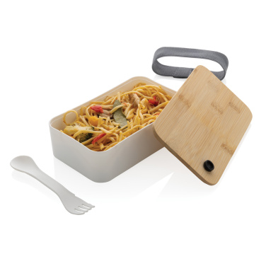 Logo trade advertising products picture of: RCS RPP lunchbox with bamboo lid