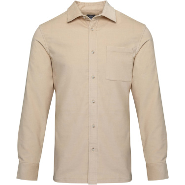 Logo trade promotional giveaways image of: Alum corduroy unisex shirt