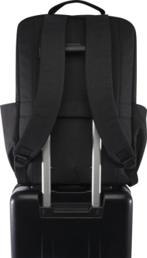 Logotrade corporate gift image of: Libra 15” GRS recycled laptop backpack 15L