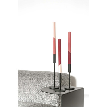 Logo trade business gift photo of: Originalhome Eden diagonal candles - set of 3
