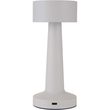 Logotrade promotional giveaway picture of: Aludra rechargeable dimmable table lamp with 3 light modes