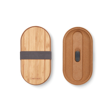 Logotrade promotional giveaway picture of: Black+Blum Stainless Steel Double Bento Box