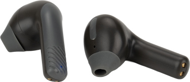Logotrade promotional merchandise image of: Bluetooth Speaker HF01 with Built-in Earbuds 2 in 1