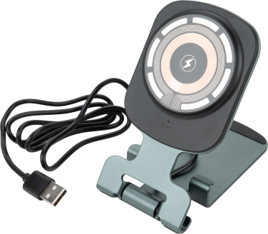 Logotrade advertising product picture of: Phone holder with wireless charger