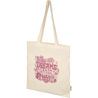 Logotrade promotional merchandise picture of: Odisha 100 g/m² OCS organic tote bag 7L