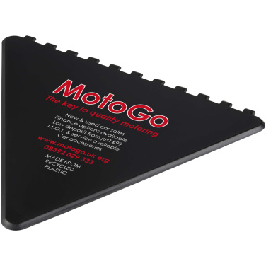 Logotrade promotional giveaway picture of: Frosty triangular recycled plastic ice scraper