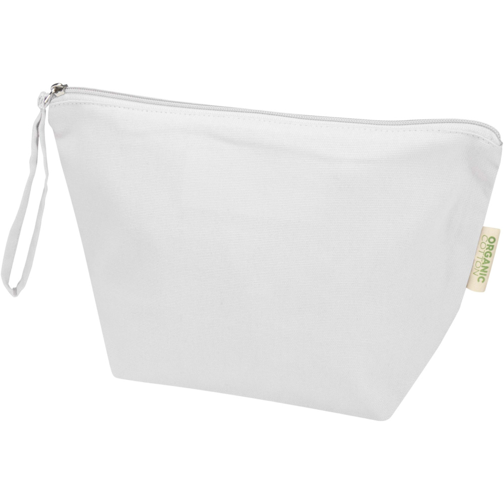 Logotrade business gift image of: Odisha 180 g/m² OCS organic large accessory pouch 3L