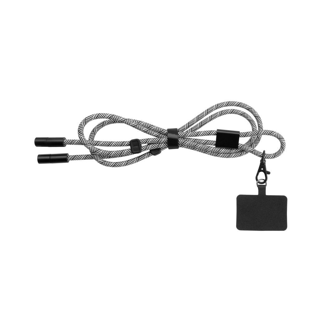 Logo trade promotional merchandise image of: Phone lanyard with cable Audrey Pierre Cardin
