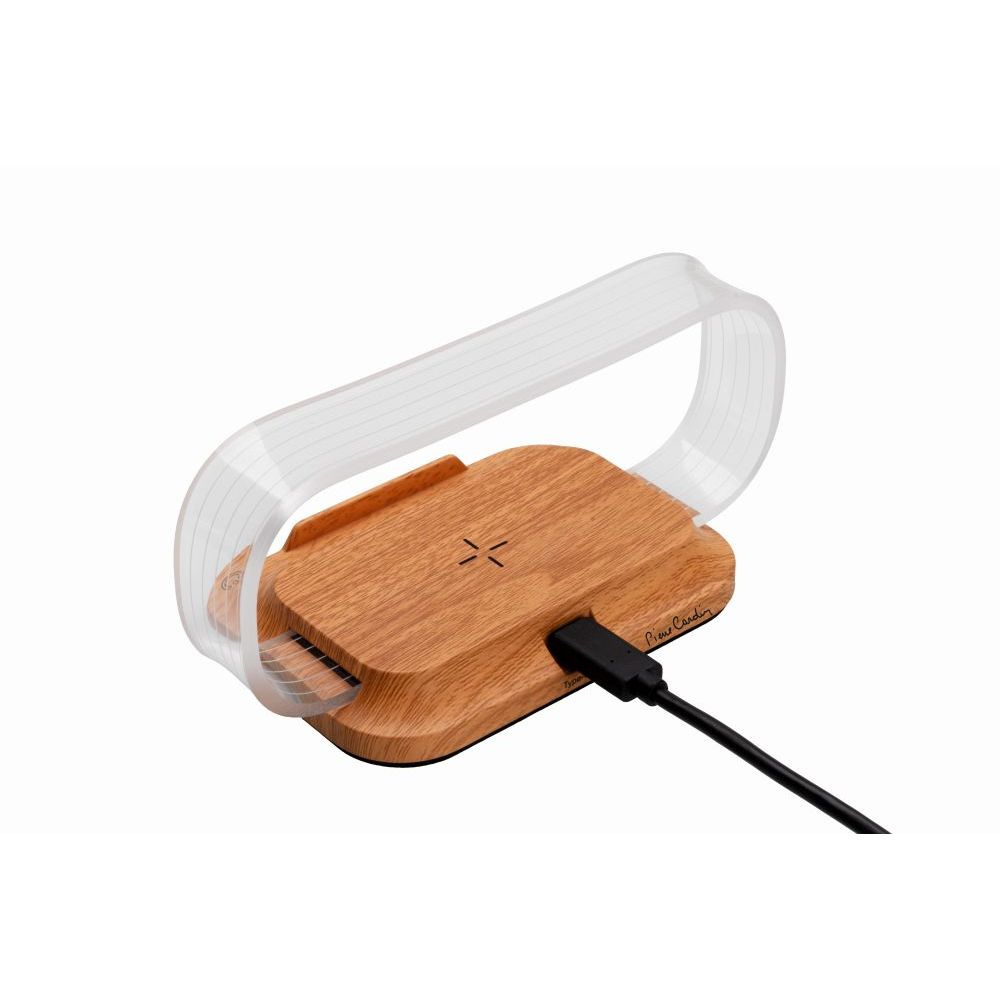 Logotrade promotional products photo of: Phone stand with wireless charger JEROME Pierre Cardin