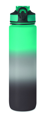 Logo trade promotional gift photo of: Sports water bottle RPET 1L