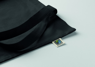 Logo trade corporate gifts image of: Shopping bag Fairtrade 180gr