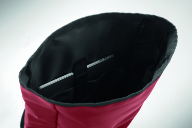 Logo trade promotional products picture of: Rolltop laptop rucksack 600D