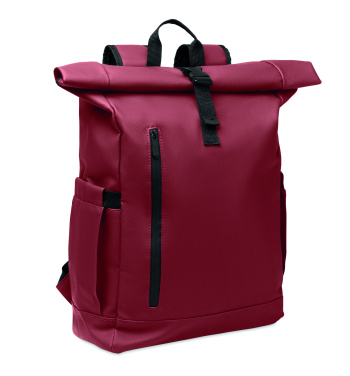 Logo trade promotional giveaway photo of: Rolltop laptop rucksack 600D