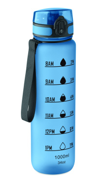 Logotrade promotional giveaway picture of: Sports water bottle RPET 1L