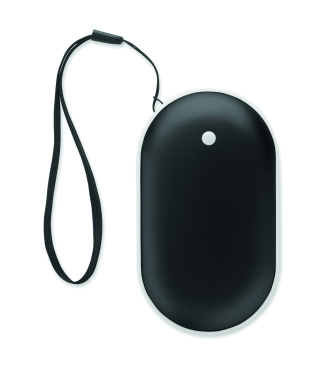 Logo trade promotional merchandise picture of: Aluminium electric hand warmer