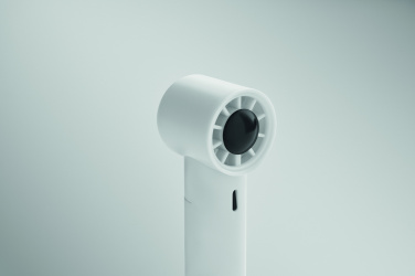 Logo trade business gifts image of: Mini handheld hi-speed fan