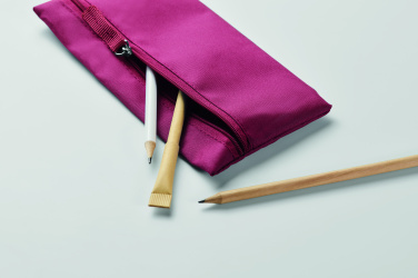 Logo trade promotional items picture of: Zippered pencil case