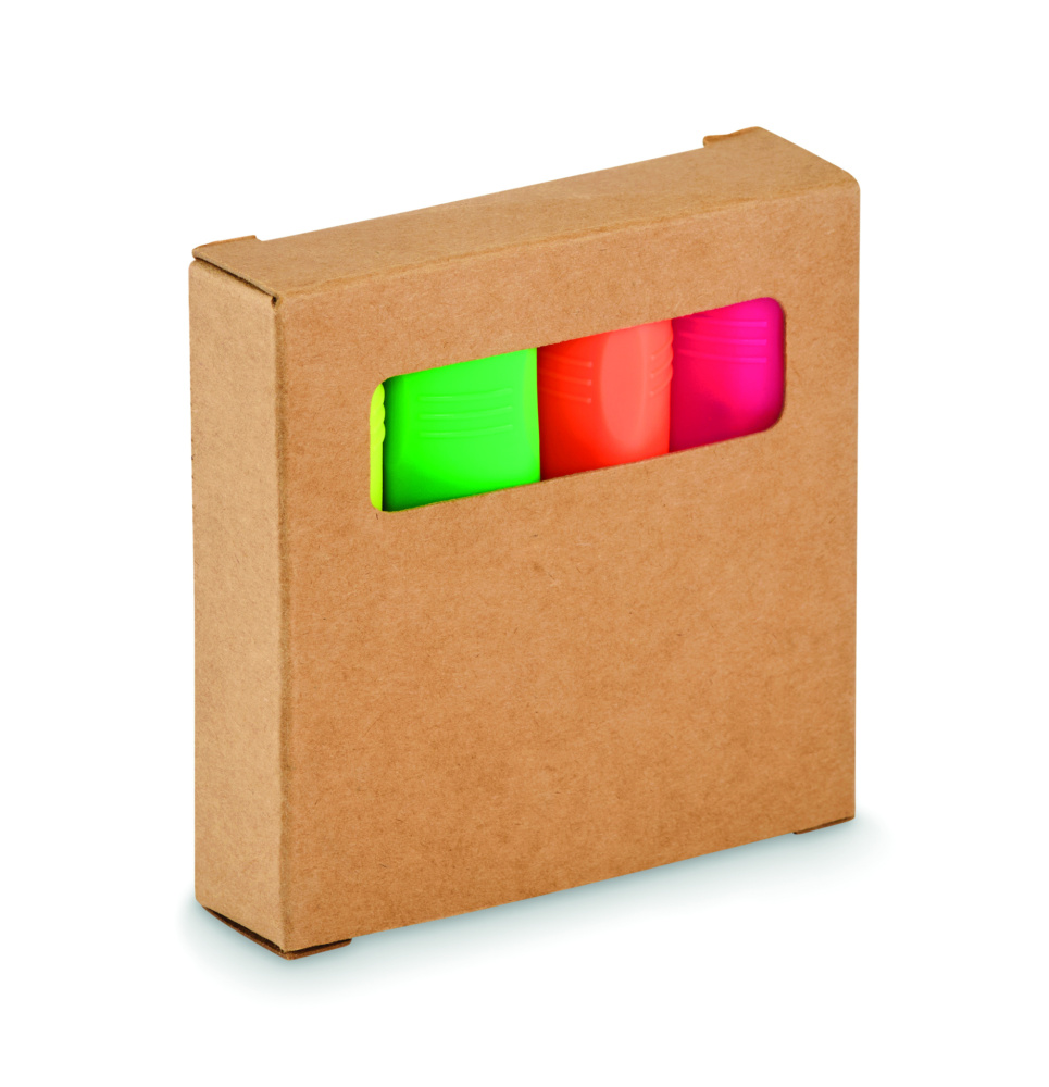 Logotrade advertising products photo of: Highlighter set