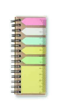 Logo trade promotional giveaway photo of: Memo pad in PP