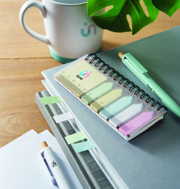 Logo trade promotional products image of: Memo pad in PP