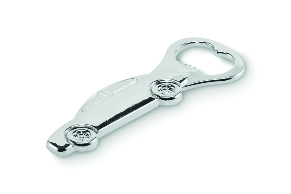 Logo trade promotional giveaways picture of: Car shape bottle opener
