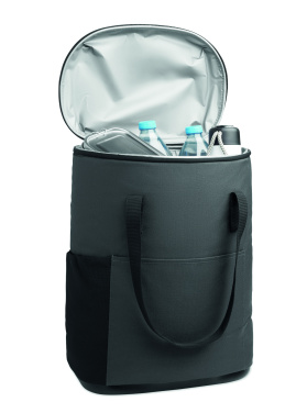 Logo trade promotional merchandise image of: Cooler rucksack 600D RPET