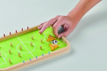 Logo trade promotional giveaway photo of: Wooden soccer game