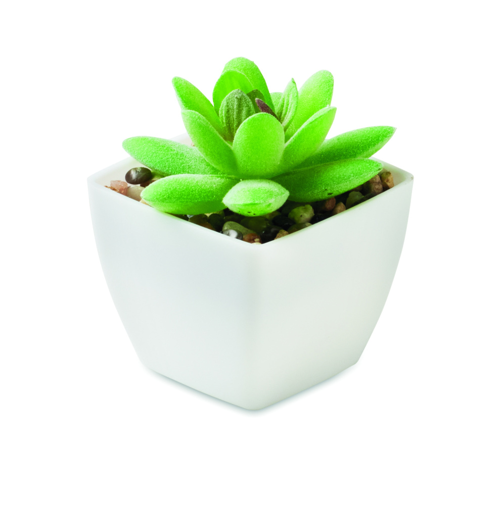 Logo trade business gifts image of: Mini artificial plant
