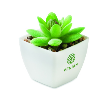 Logo trade promotional giveaways image of: Mini artificial plant